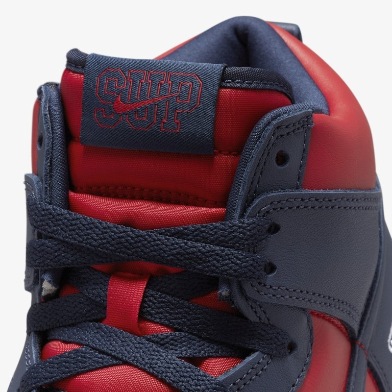 DN3741 | 600 | Supreme x Nike SB Dunk High By Any Means Navy